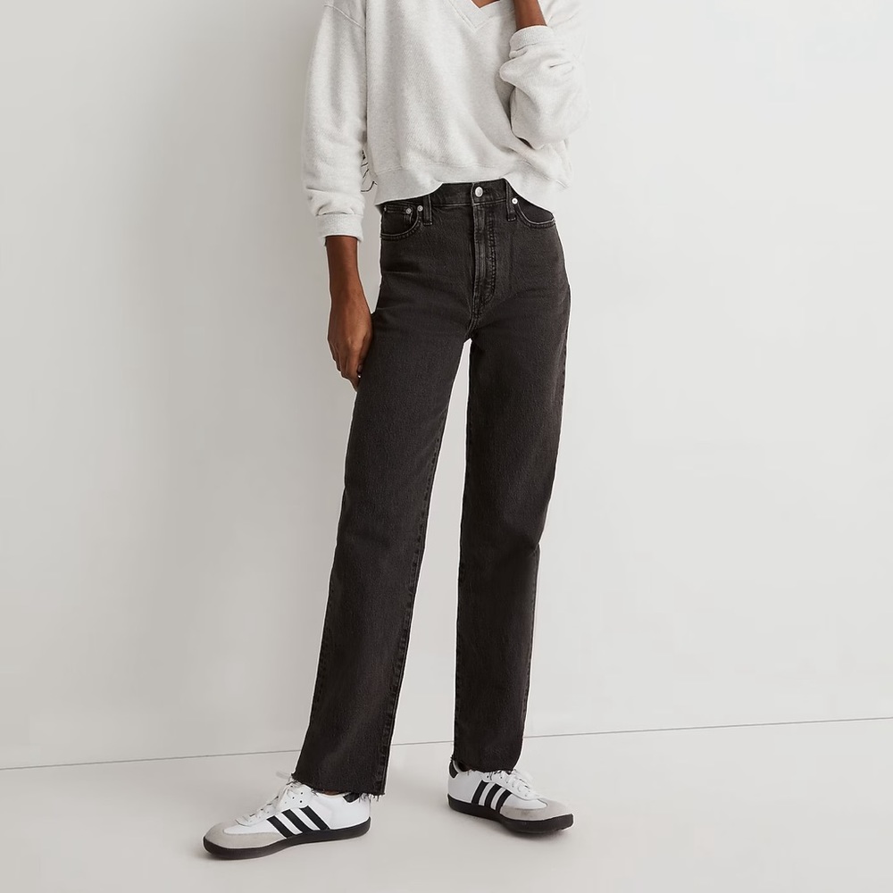 Madewell The Perfect Vintage Straight Jean in Lunar Wash